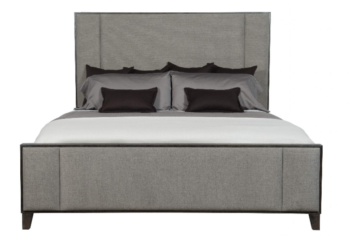 Linea Upholstered Panel Bed