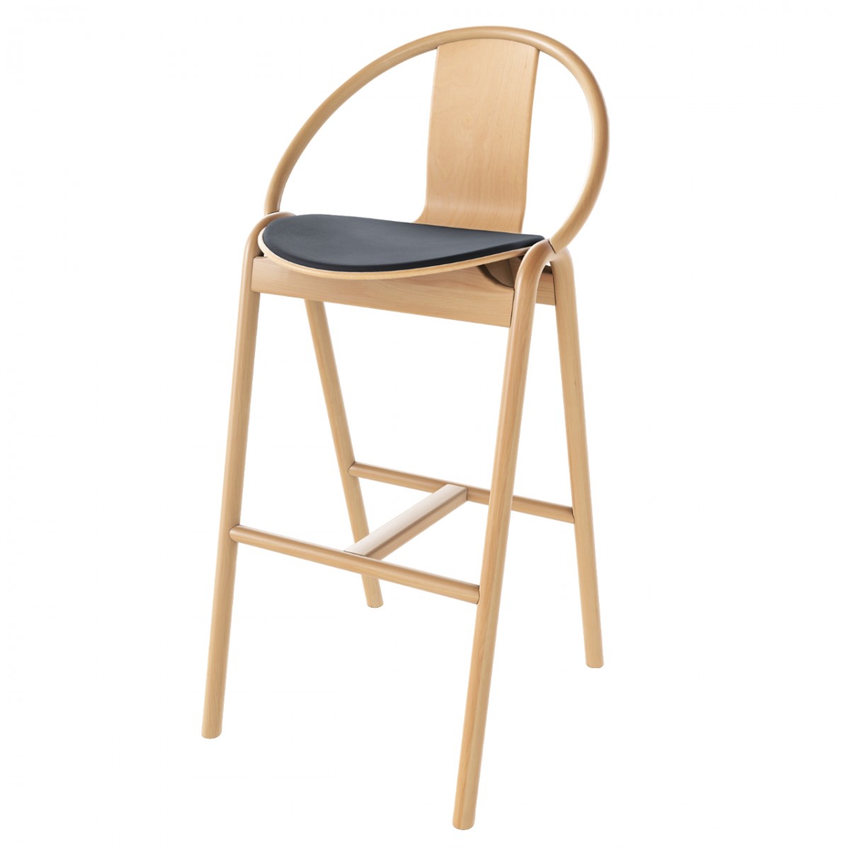 Again Barstool (Upholstery Seat)