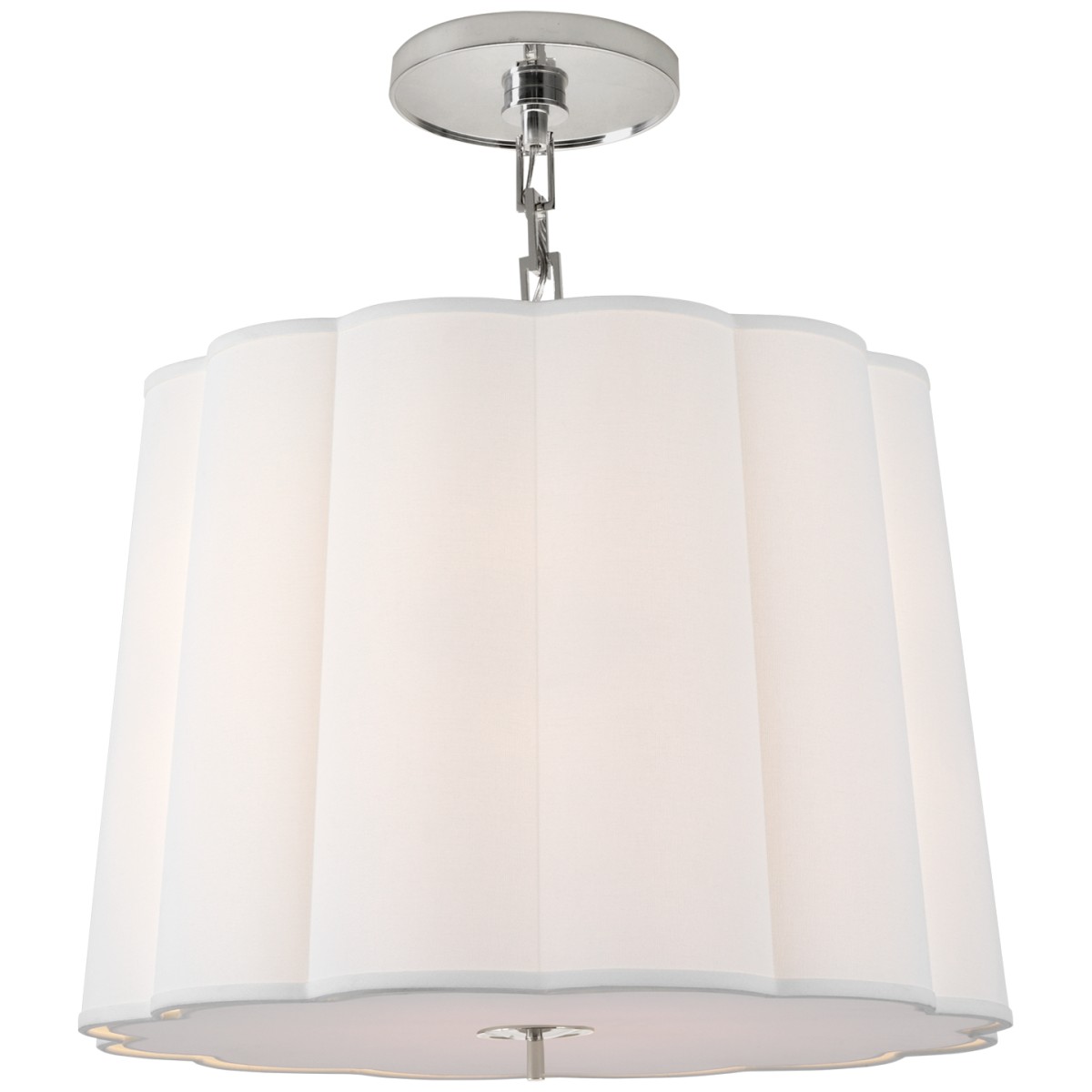 Simple Scallop Large Hanging Shade | Highlight image
