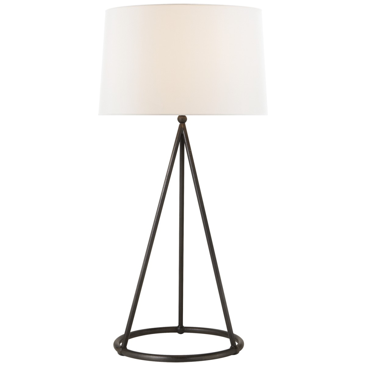 Nina Tapered Table Lamp with Linen Shade