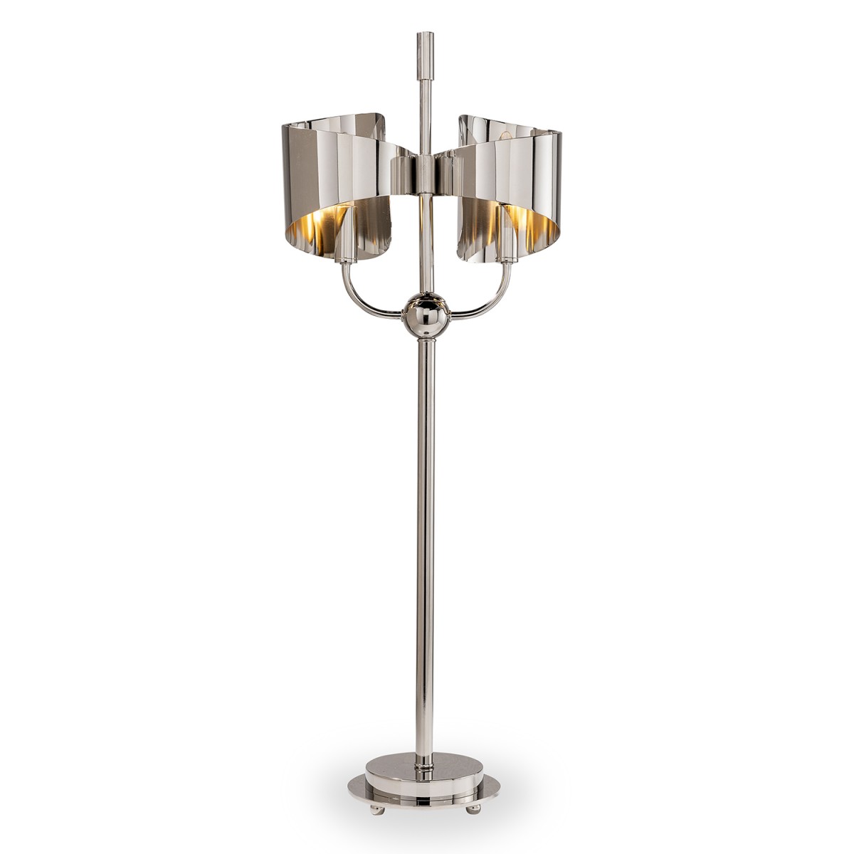 Quinton Nickel Lamp | Highlight image