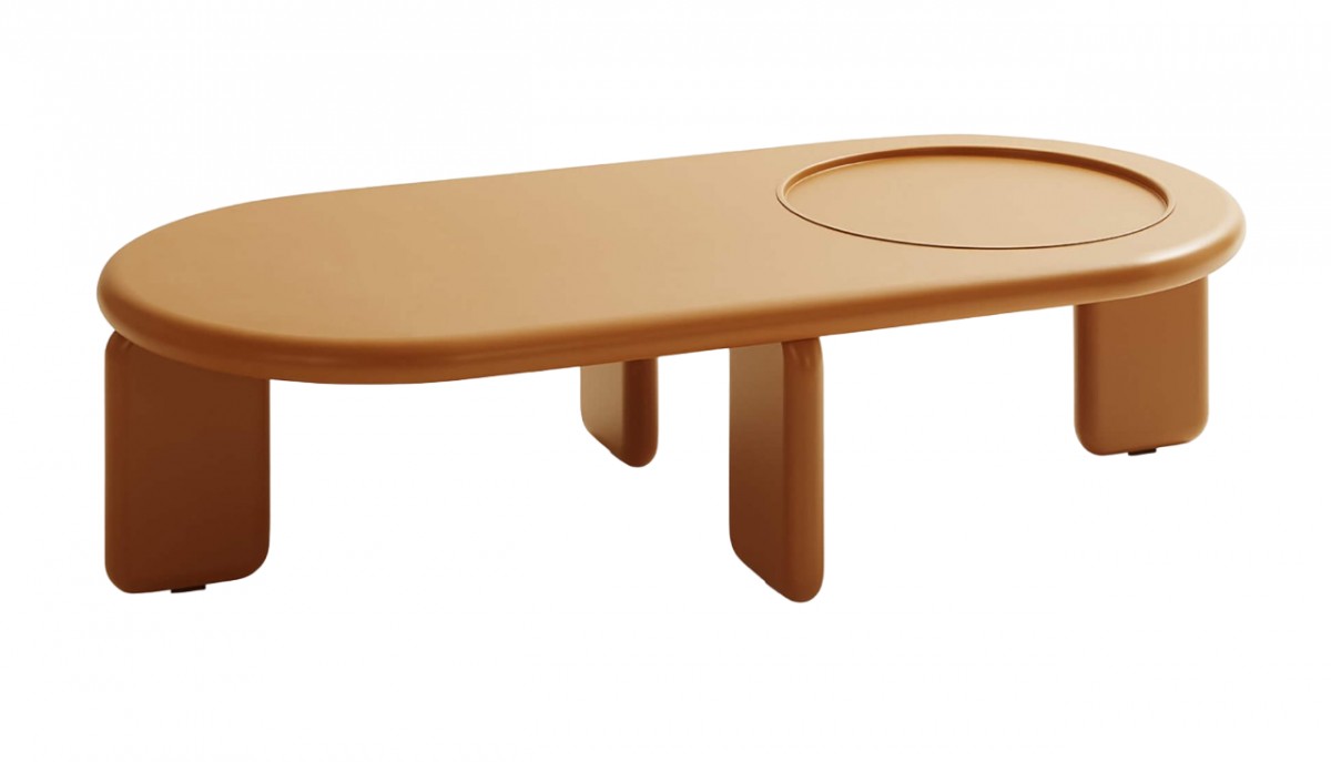 Orion Oval Coffee Table with Tray