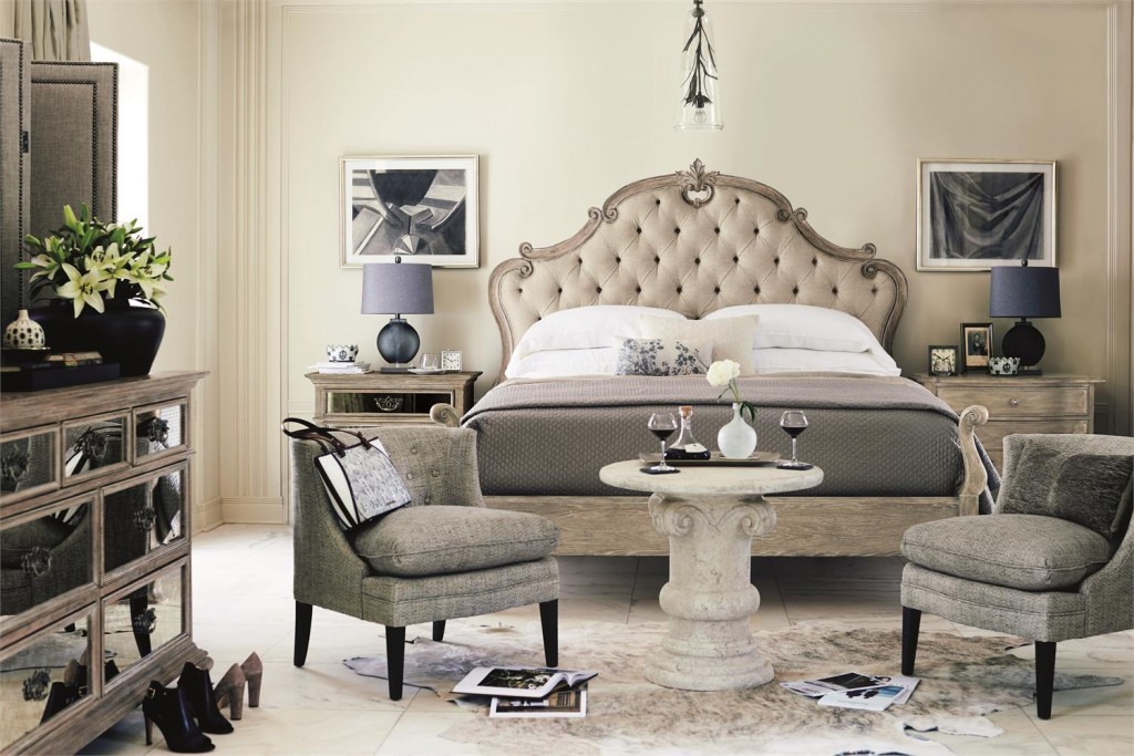 Campania Panel King Bed | Highlight image 1