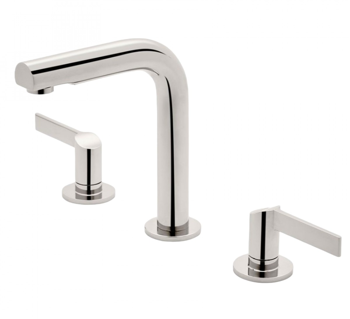 Finot High Profile Lavatory Faucet with Slope Lever Handles | Highlight image