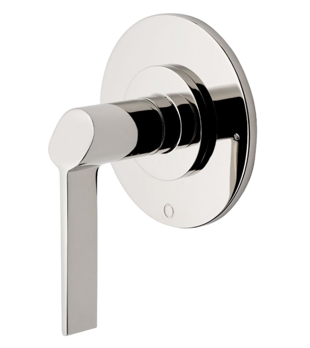 Finot Two Way Thermostatic Diverter Trim with Modern Dots and Slope Lever Handle