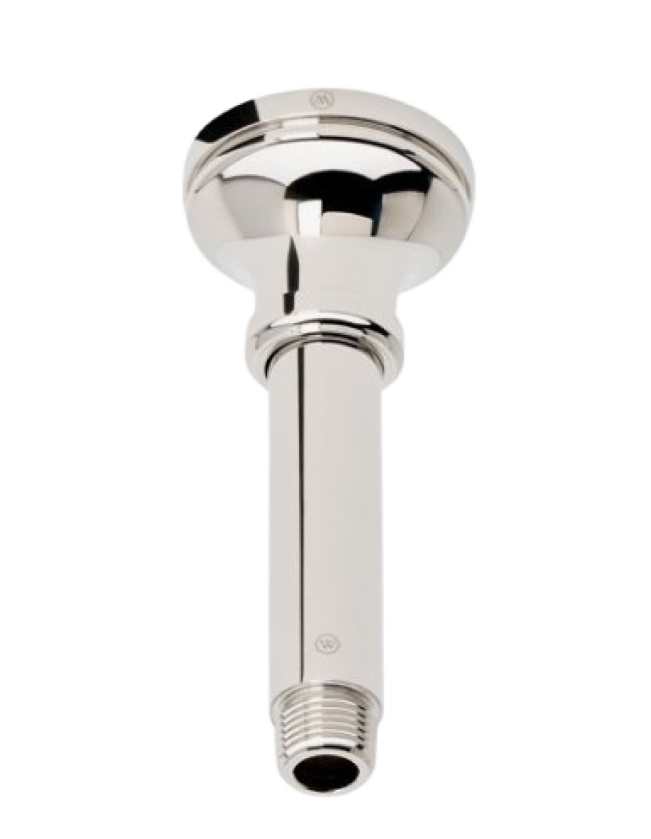 Universal Classic 6" Ceiling Mounted Shower Arm with High Profile Flange