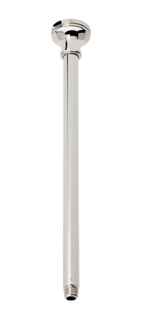 Universal Classic 18" Ceiling Mounted Shower Arm with High Profile Flange | Highlight image