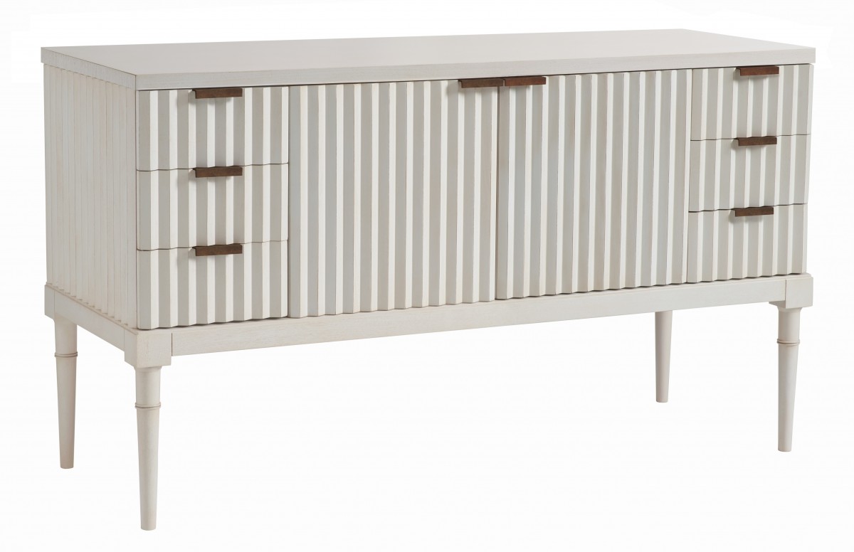 Petite Plaited Buffet with Wood Top | Highlight image