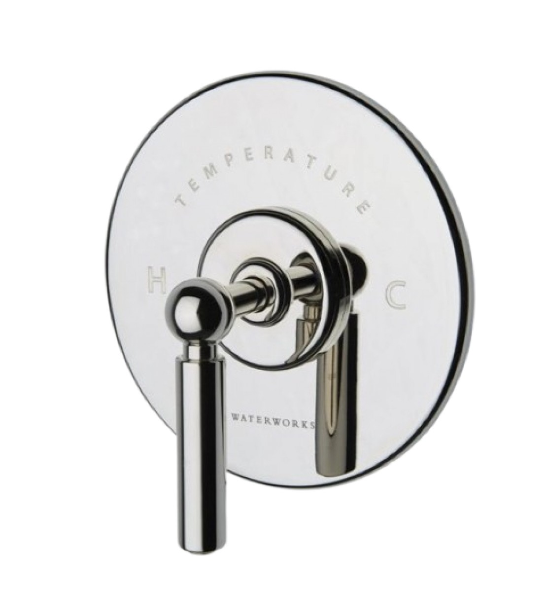 Ludlow Volta Thermostatic Control Valve Trim with Lever Handle | Highlight image