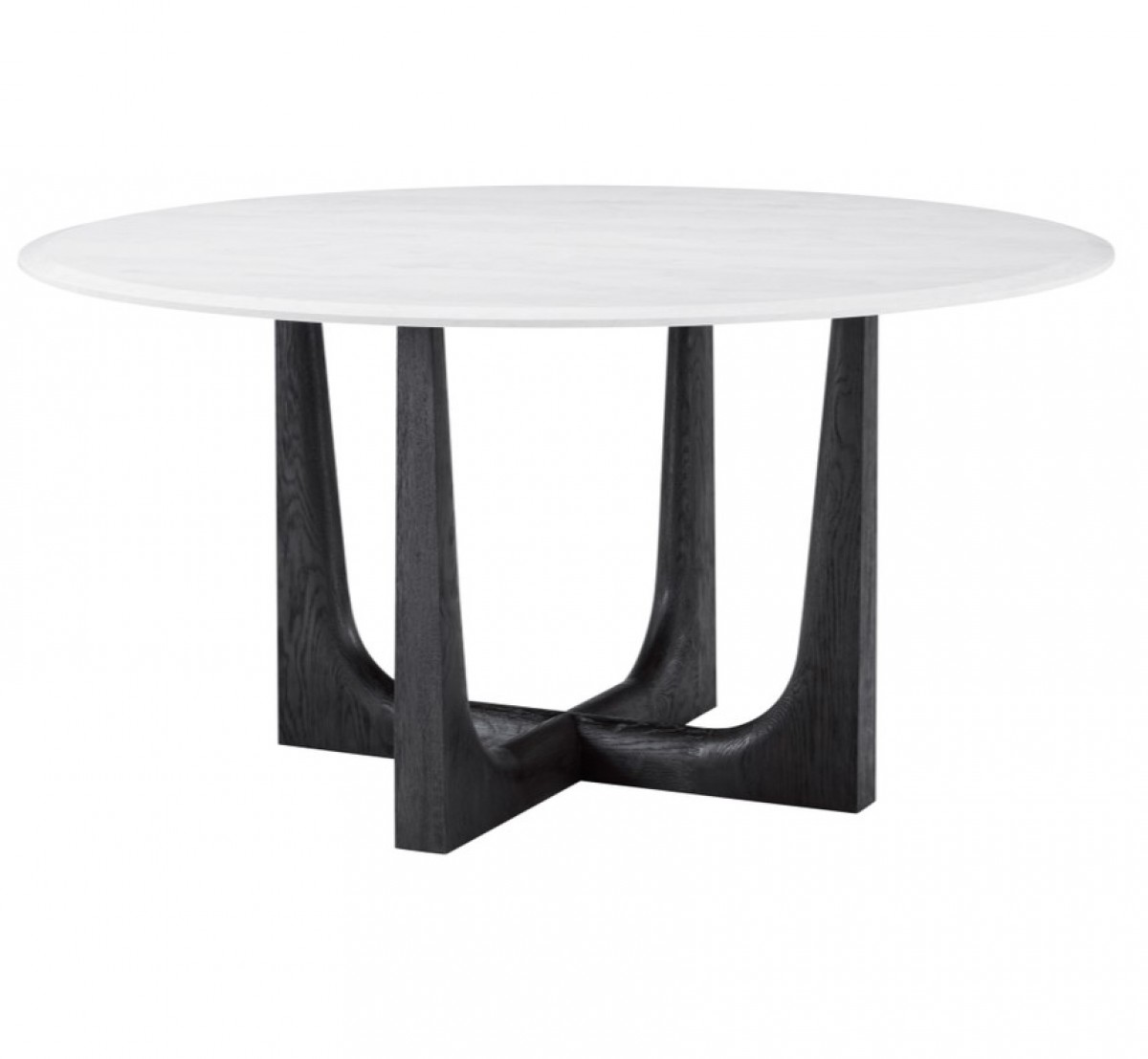 Repose Quartz Round Dining Table | Highlight image