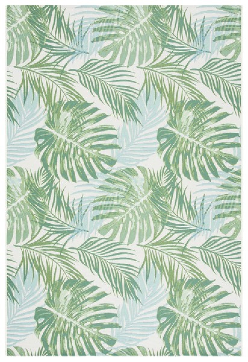 Barbados Rug - BAR592X Green / Teal