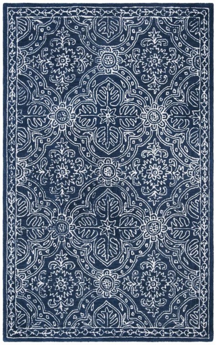 Lauren Ralph Lauren Rug - LRL6603N Navy / Ivory