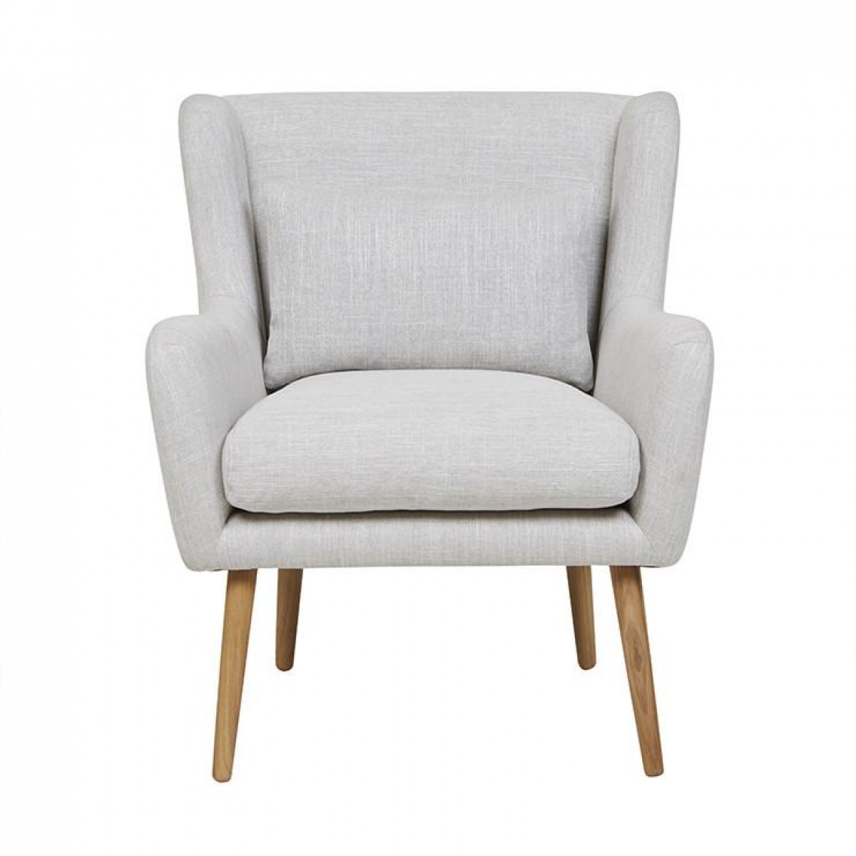 Nelly Chair, with Fixed Cover