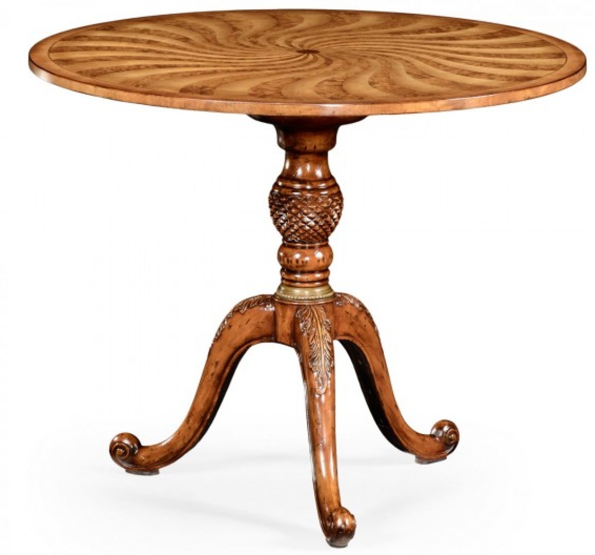 Spiral Inlaid Centre Table