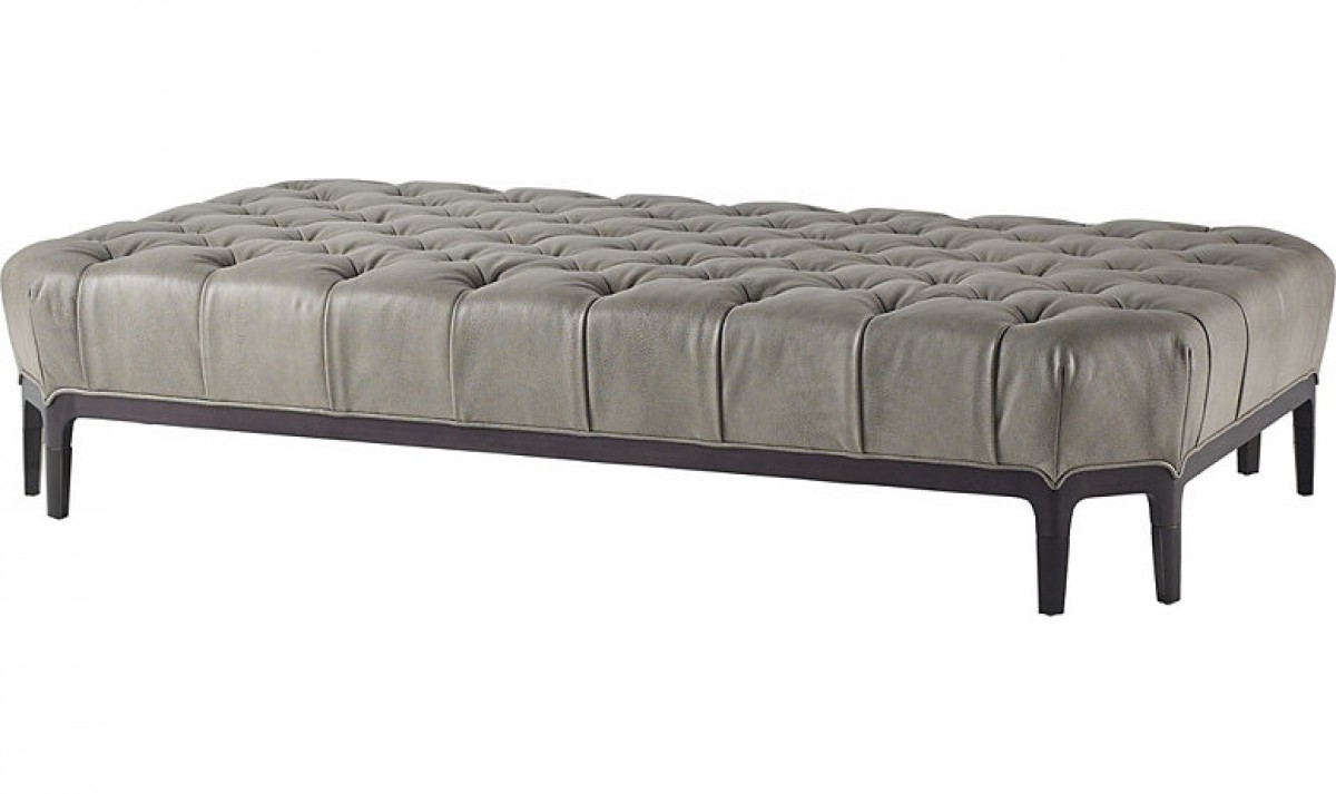 Celestite Cocktail Ottoman (Tufted)