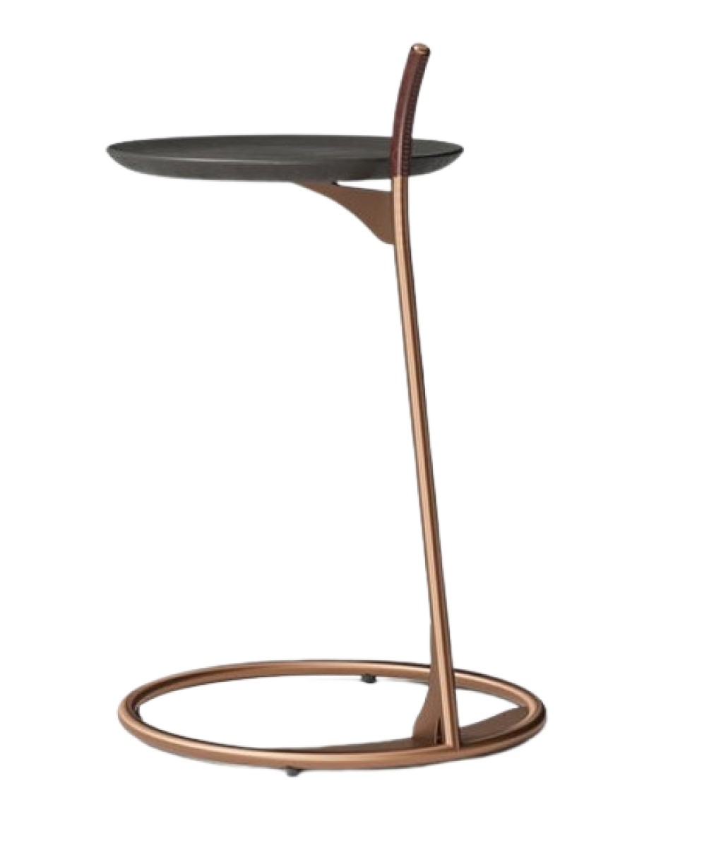 GQ Side Table (Leather Wrapped Handle) | Highlight image