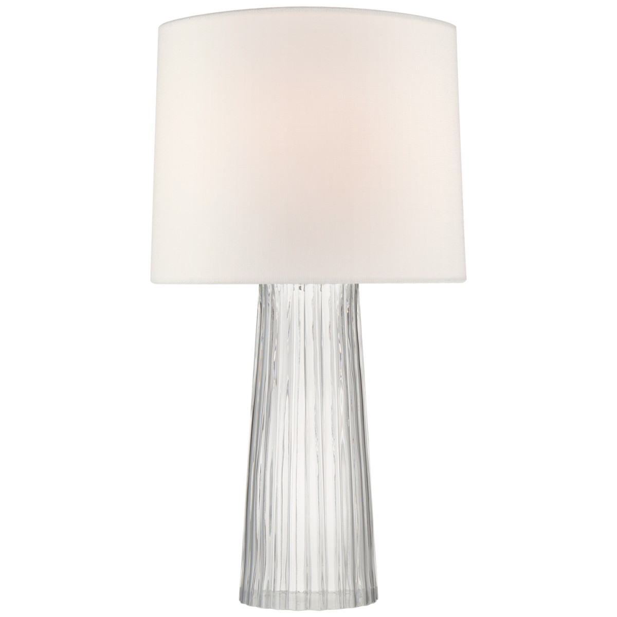 Danube Medium Table Lamp with Linen Shade