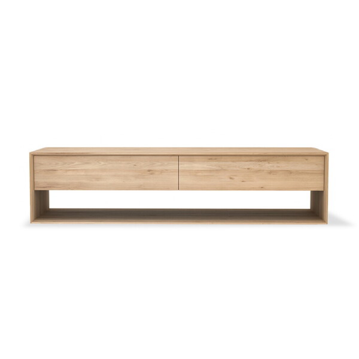 Oak Nordic TV Cupboard