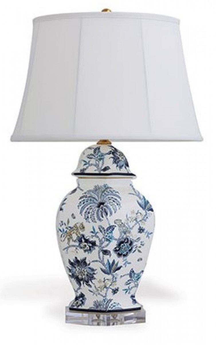 Braganza Blue Hex Lamp