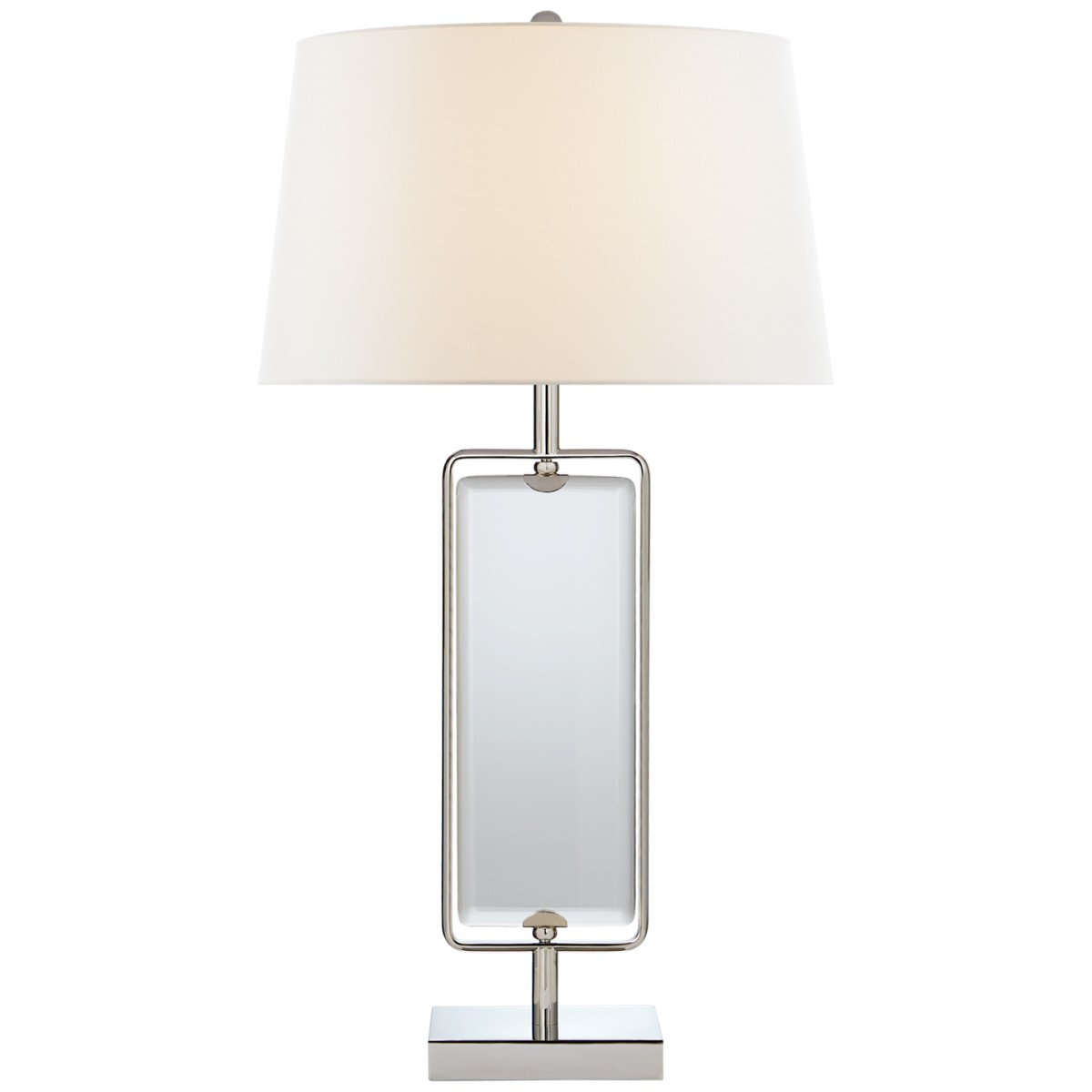Henri Large Framed Table Lamp with Linen Shade