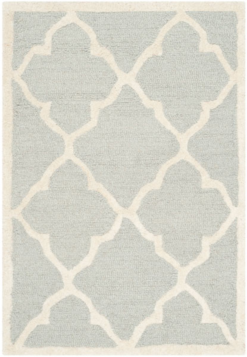 Cambridge Rug - CAM312L Light Grey / Ivory