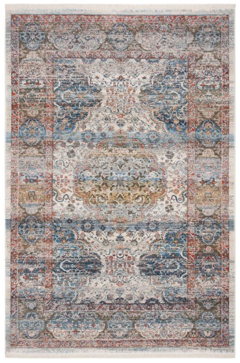 Vintage Persian Rug - VTP483B Beige / Blue