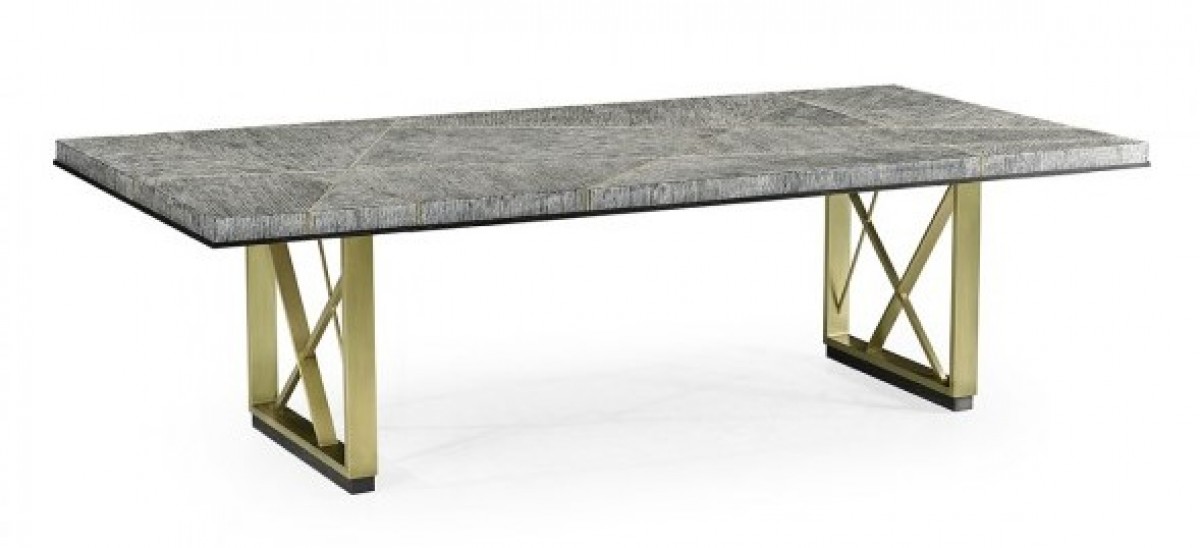 Geometric 108" Dining Table | Highlight image
