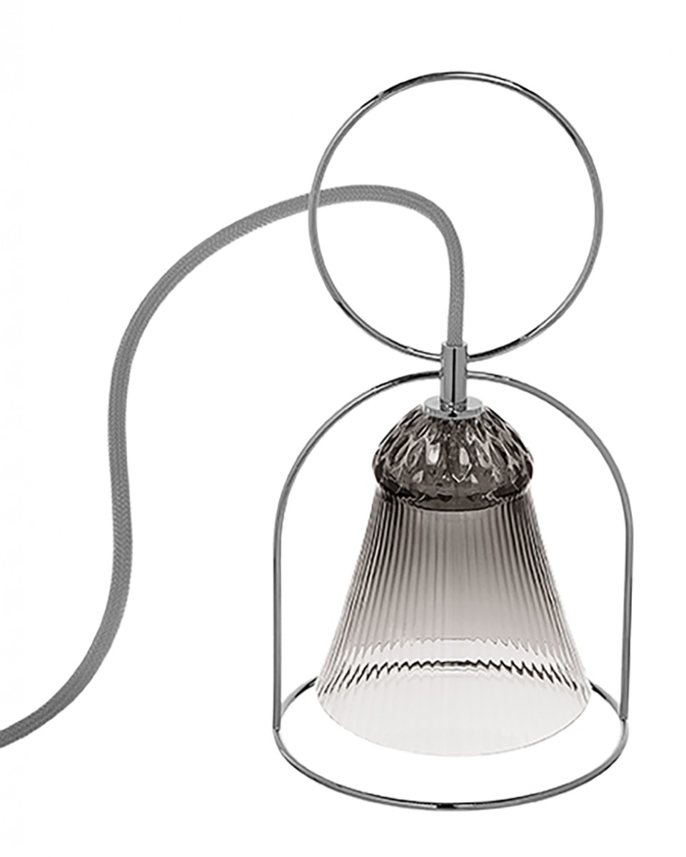 Apollo Lighting Table Lamp (LED) - Flannel-Grey | Highlight image