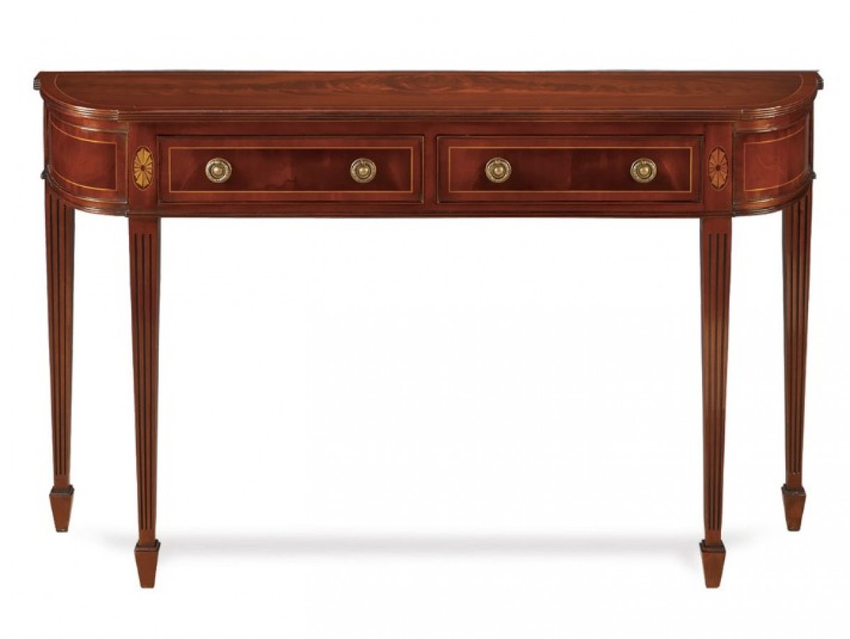 Mahogany Wall Console Large