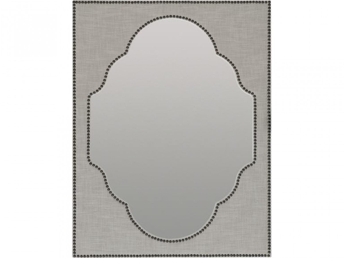 Boheme Nourmand Linen Wrapped Mirror