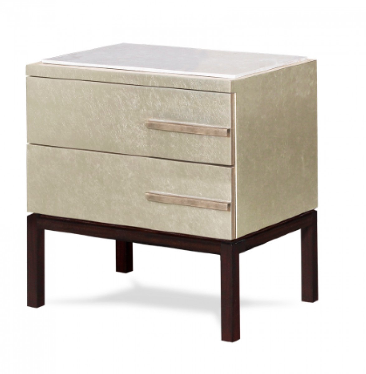 Nightstand Testardo, Marble Top, Left