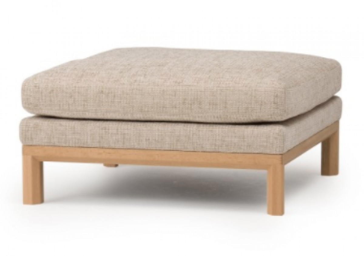 Quiet Living Ottoman with Seat Cushion