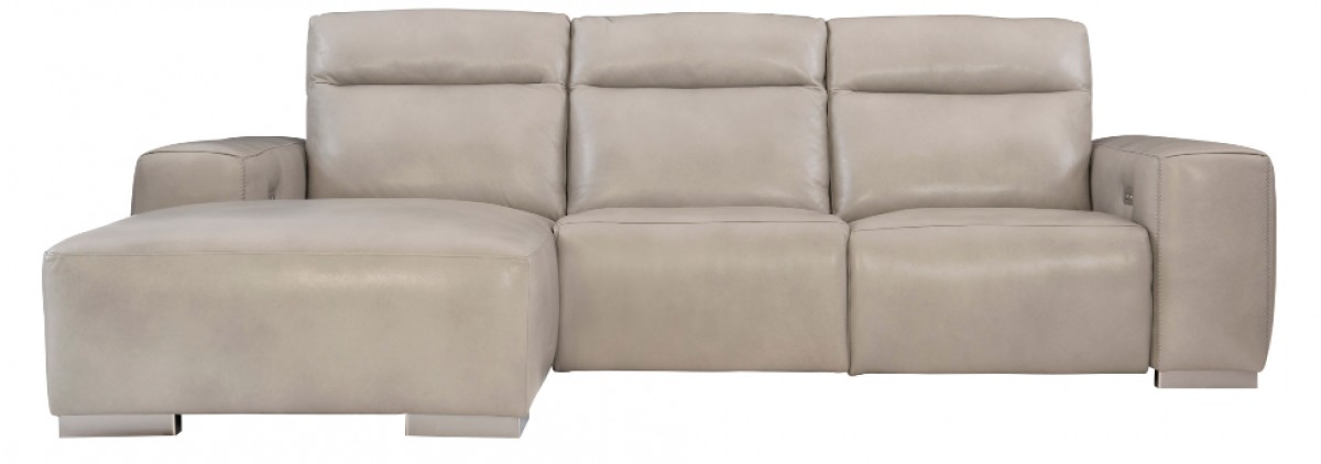 Elba Power Motion Sectional: Left Arm Chaise & Right Arm Loveseat