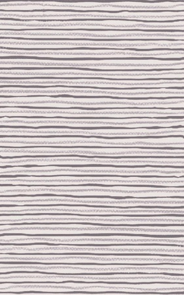 Martha Stewart Rug Hand-Drawn Stripe - MSR3619C Wampum Purple