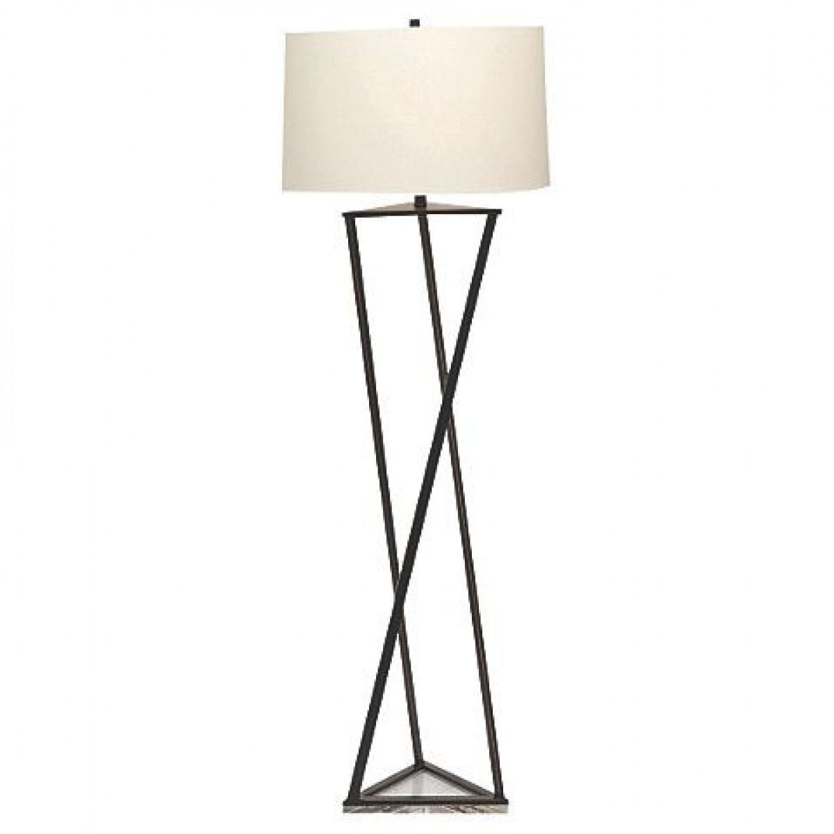 Triangular Bronze Floor Lamp | Highlight image
