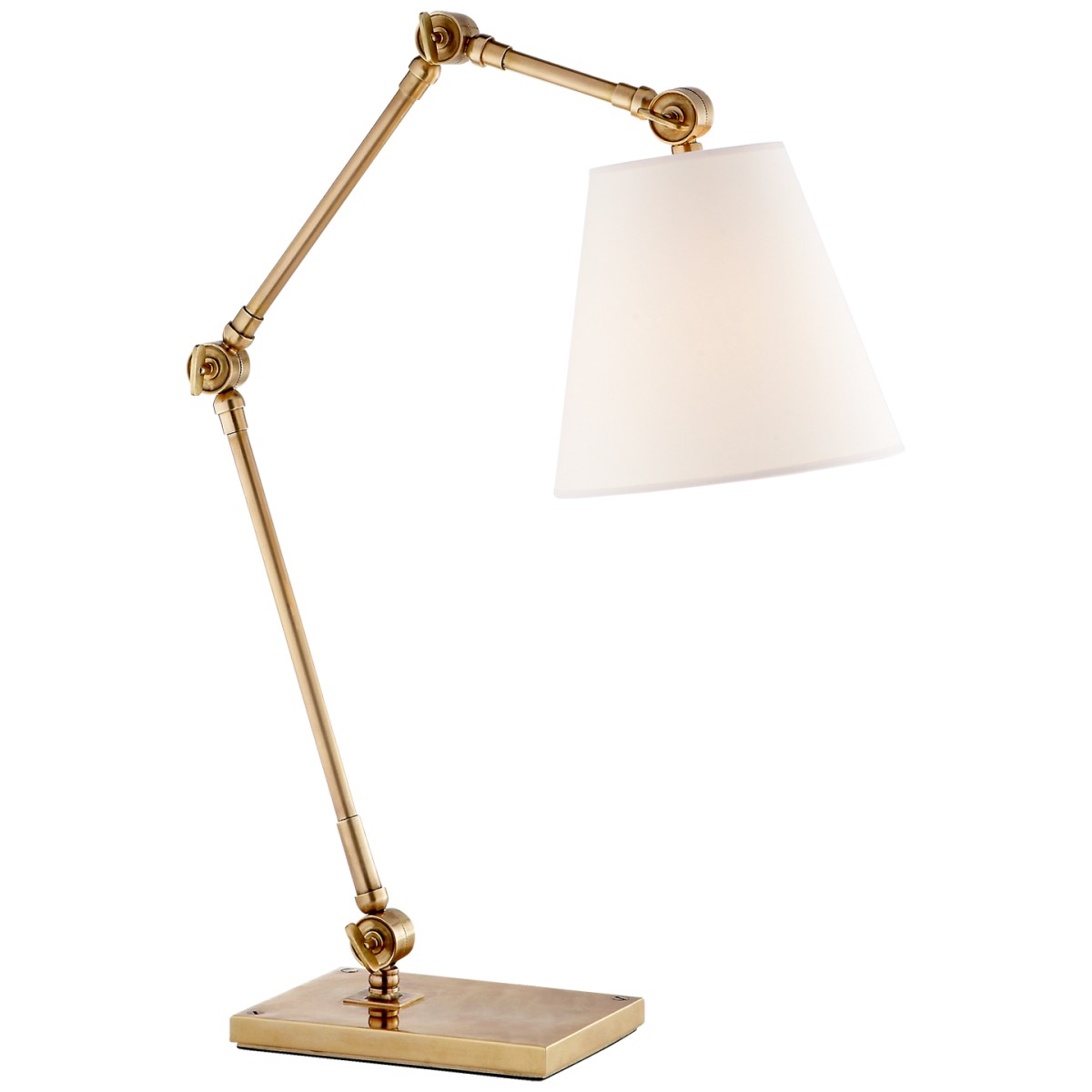 Graves Task Lamp  With Linen Shade | Highlight image