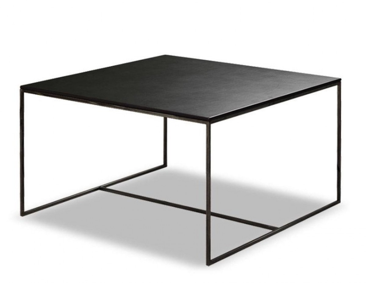 Duchamp Black-Nickel Coffee Table (Square)