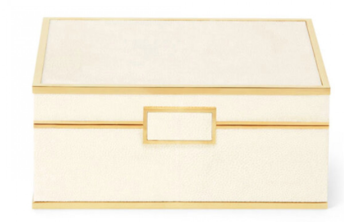 Classic Shagreen Jewelry Box Aerin CHANINTR