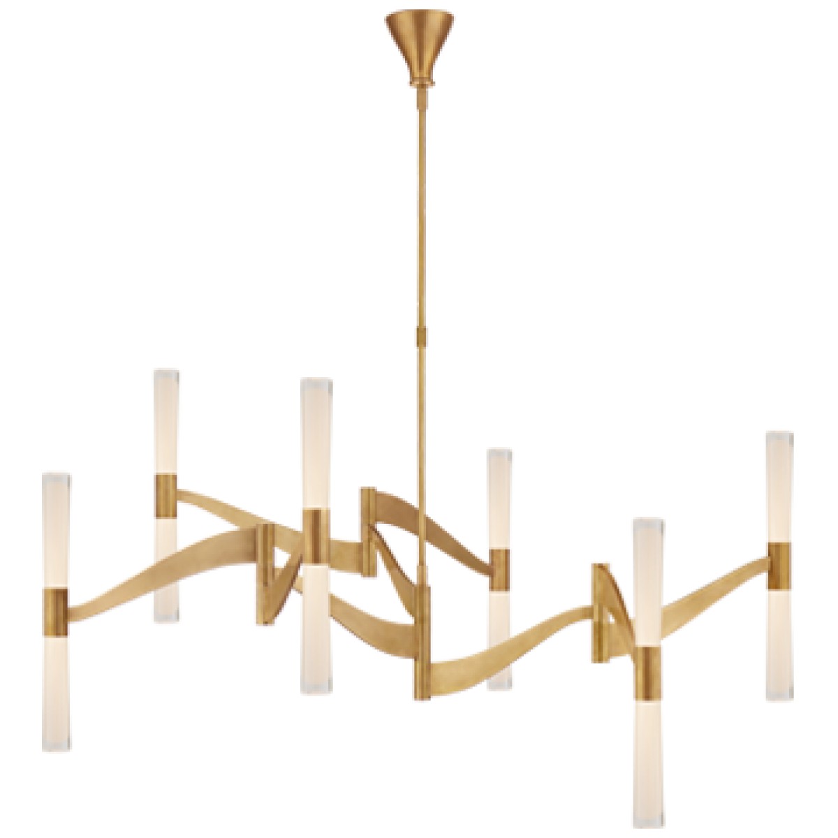 Brenta Grande Chandelier with Clear Glass