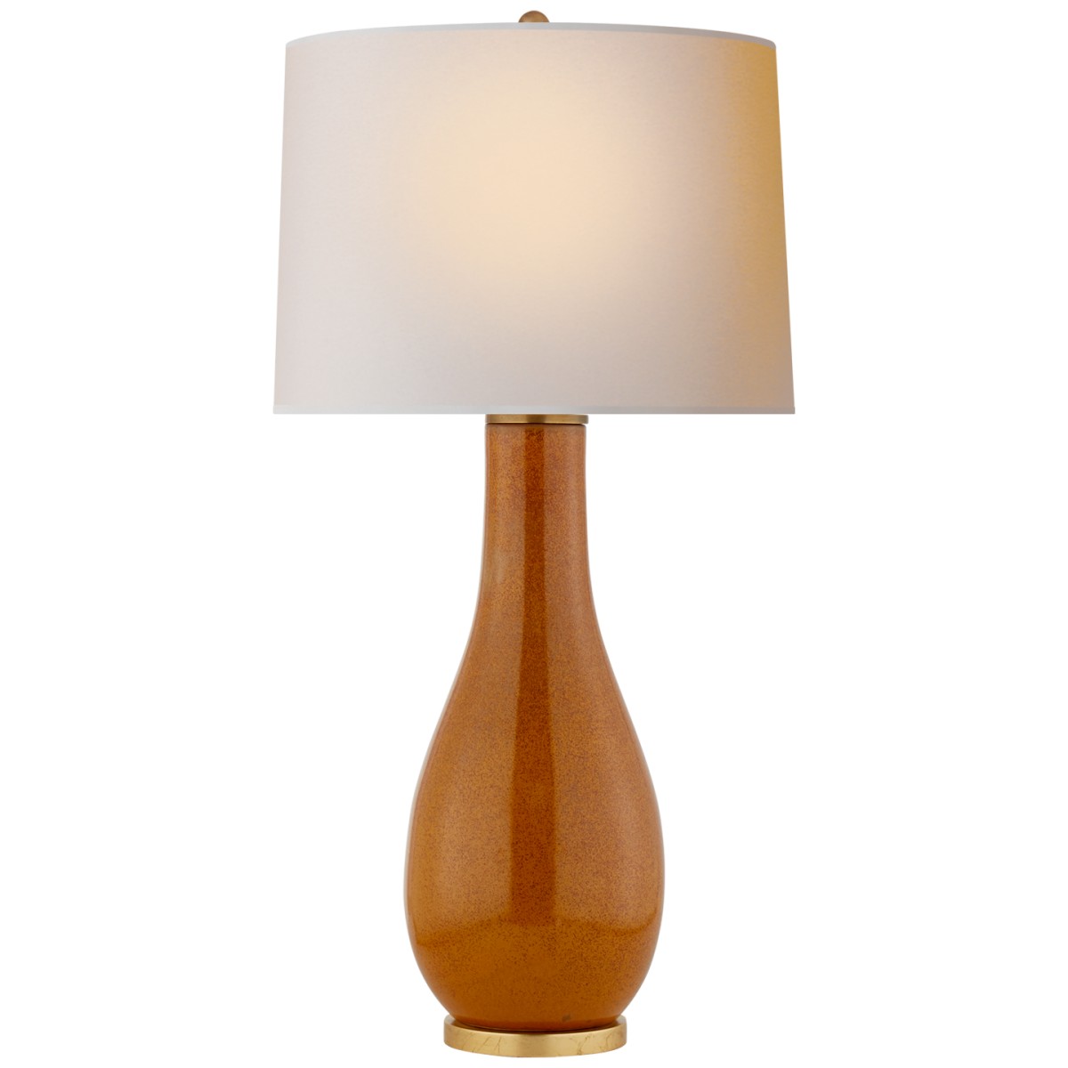 Orson Balustrade Form Table Lamp with Natural Paper Shade | Highlight image