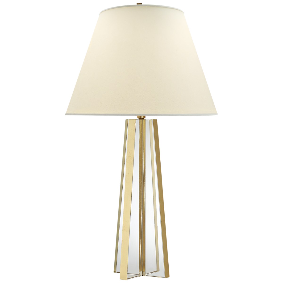 Lila Table Lamp with Natural Percale Shade