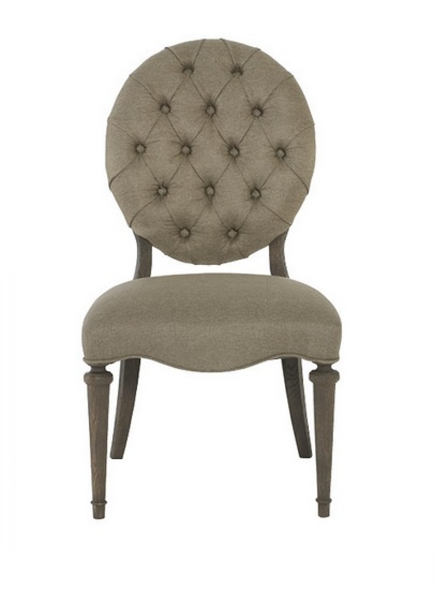Antiquarian Button-Tufted Back Side Chair | Highlight image