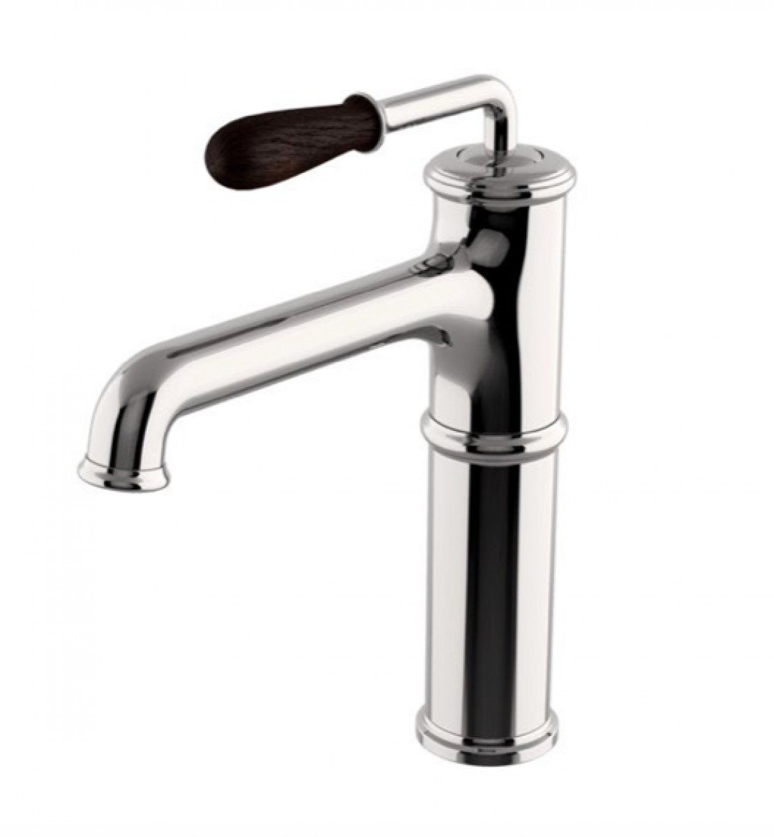 Canteen One Hole High Profile Bar Faucet With Oak Lever Handle