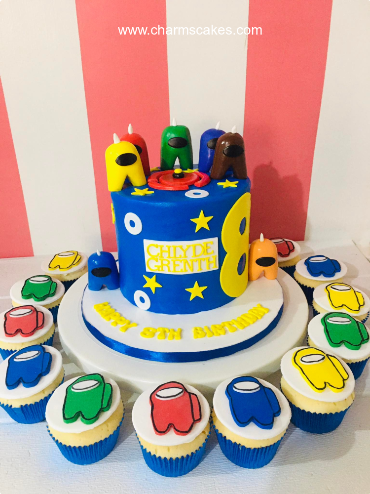 Chlyde Among Us Custom Cake