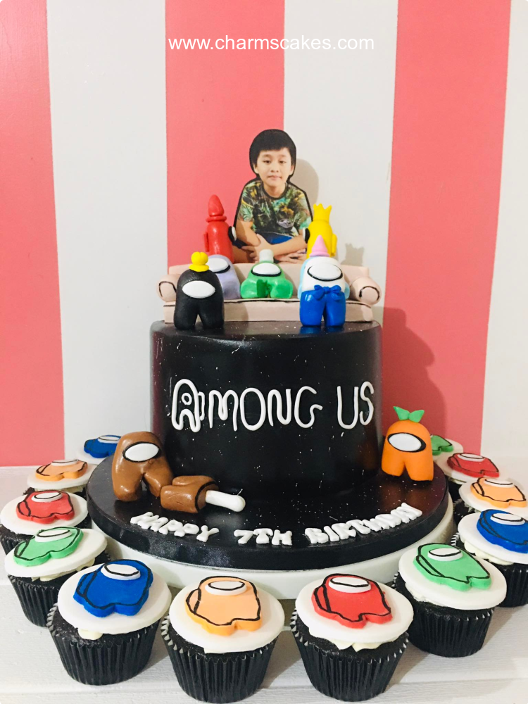 Impostors Game Among Us Custom Cake