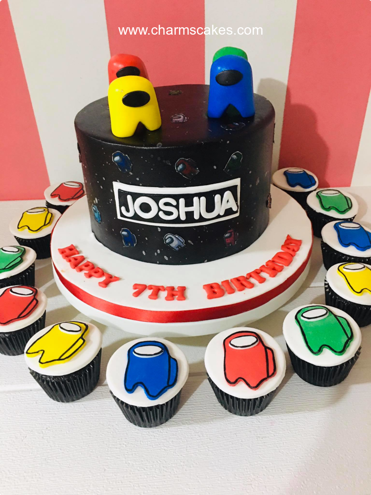 Joshua Among Us Custom Cake