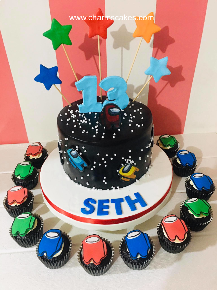 Seth Among Us Custom Cake