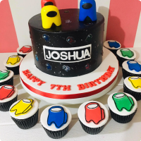 Joshua Among Us Custom Cake