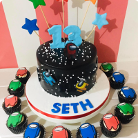 Seth Among Us Custom Cake