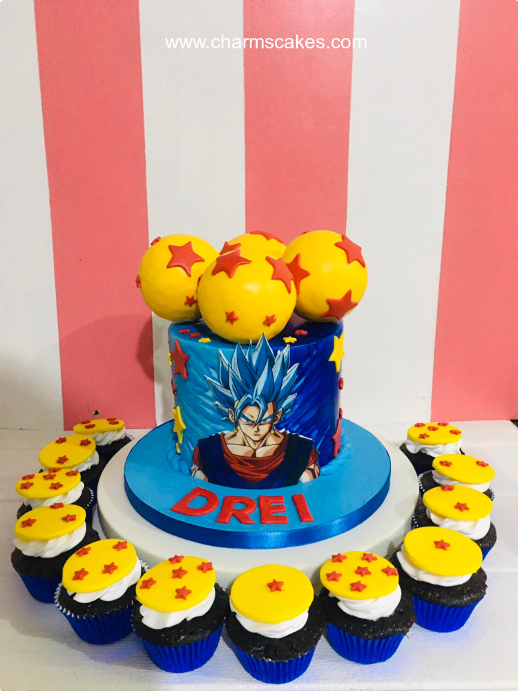 Drei's Anime Custom Cake